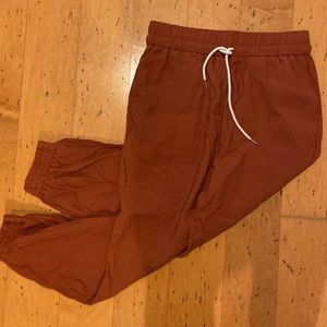 ZARA burnt orange joggers